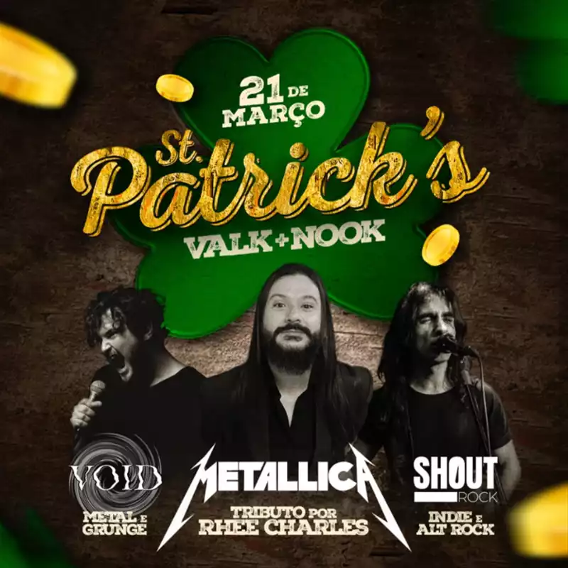 Saint Patricks Day em Juiz de Fora: Valkyrie Pub e Nook Club